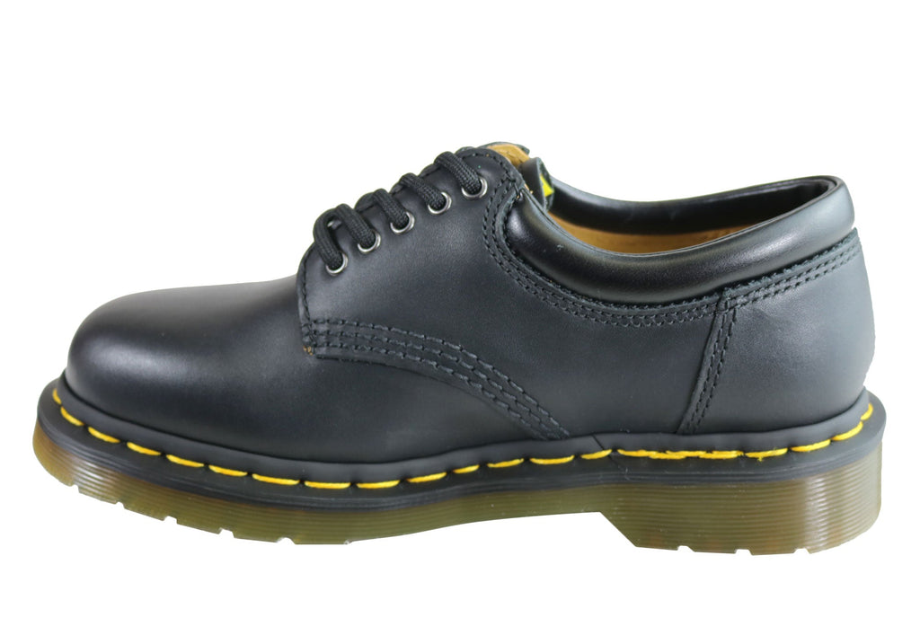 8053 Black Nappa Lace Up Comfortable Unisex Shoes
