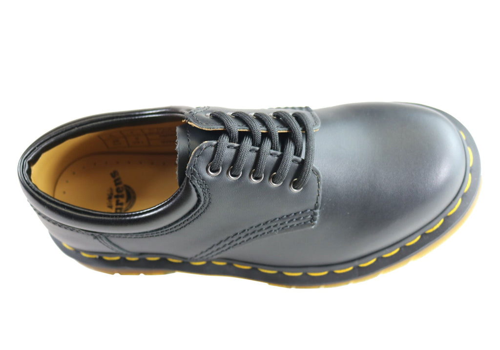 8053 Black Nappa Lace Up Comfortable Unisex Shoes