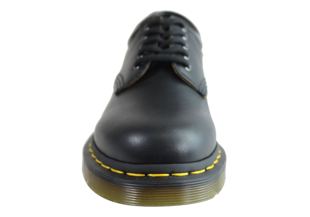 8053 Black Nappa Lace Up Comfortable Unisex Shoes