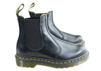 2976 YS Black Smooth Unisex Leather Chelsea Boots