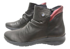 Melo Womens Comfortable Leather Ankle Boots Made In Portugal