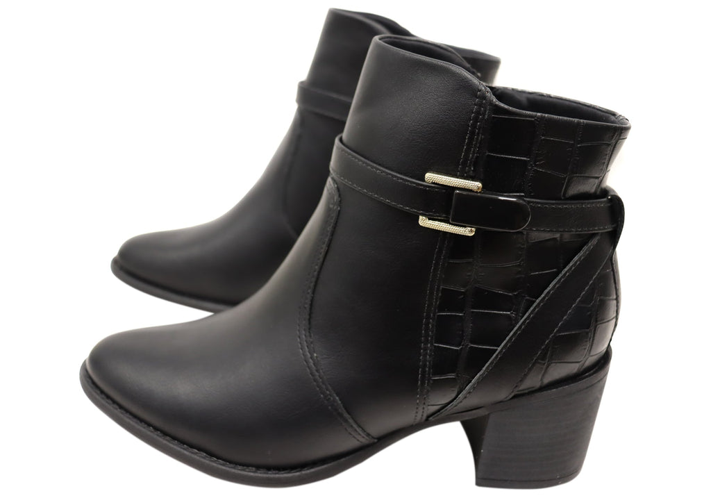 Jasmine Womens Brazilian Comfortable Ankle Boots
