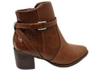 Jasmine Womens Brazilian Comfortable Ankle Boots