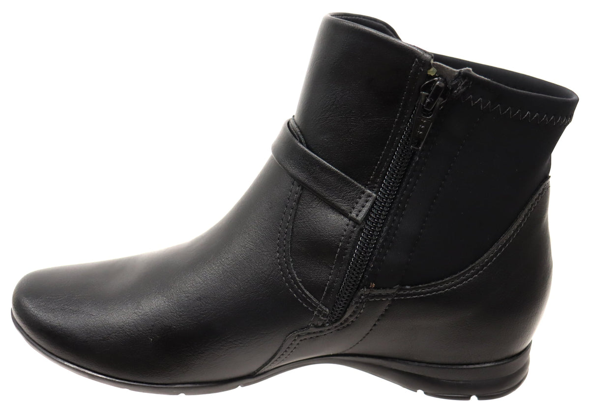 Helena Womens Brazilian Comfortable Ankle Boots