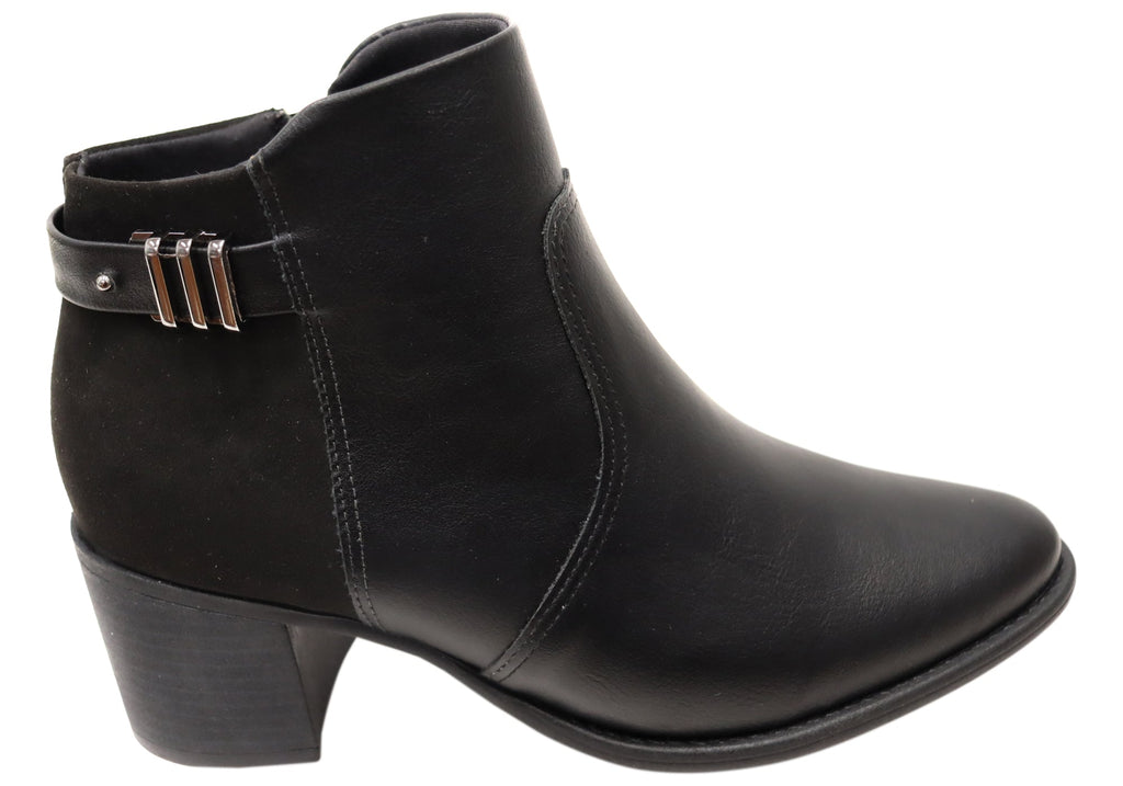 Vixen Womens Brazilian Comfortable Ankle Boots