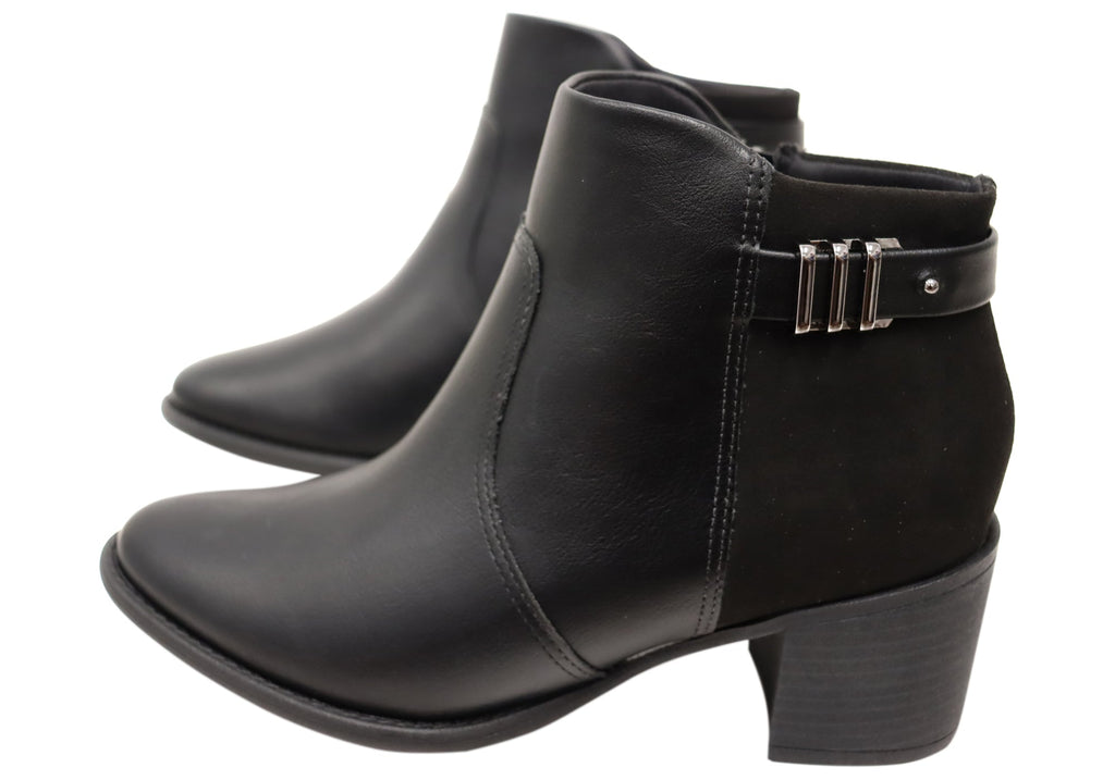 Vixen Womens Brazilian Comfortable Ankle Boots
