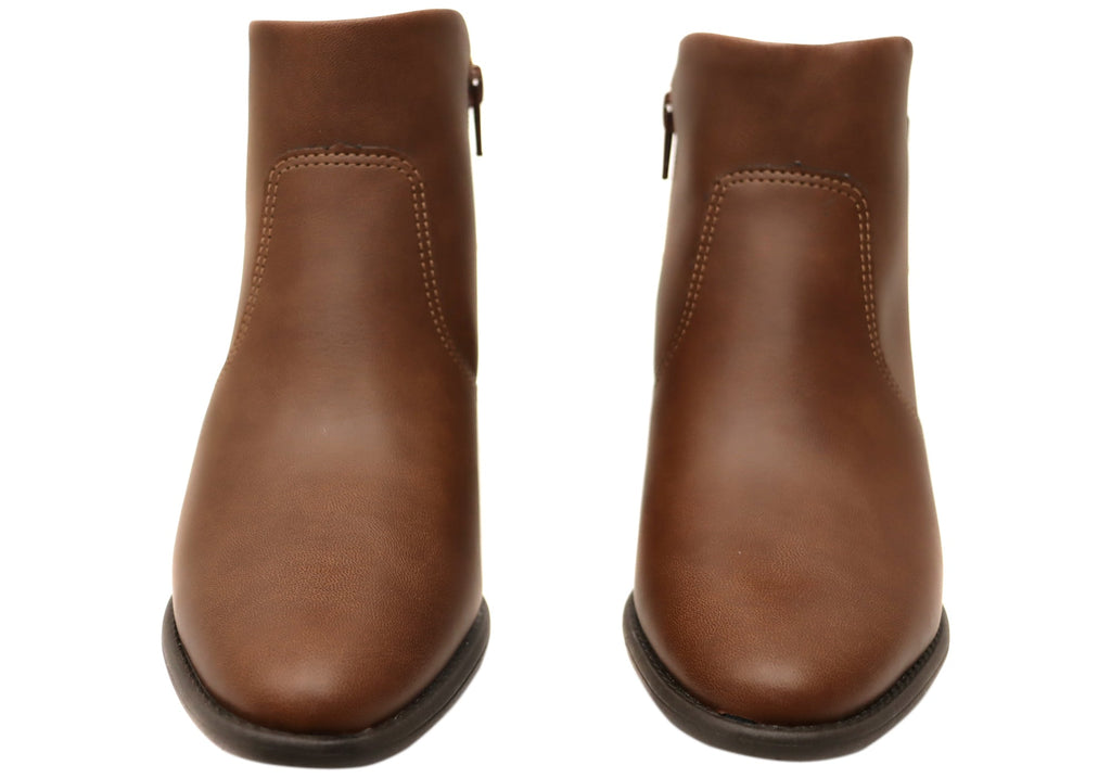 Vixen Womens Brazilian Comfortable Ankle Boots