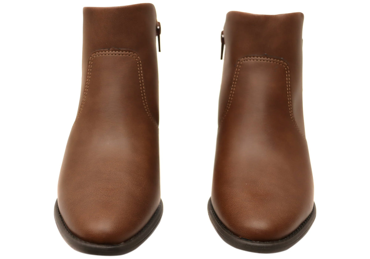 Vixen Womens Brazilian Comfortable Ankle Boots