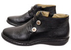 Willow Womens Comfortable Brazilian Leather Ankle Boots
