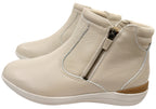 Glee Padded Top Womens Supportive Leather Ankle Boots