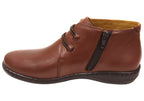 Willow Womens Comfortable Brazilian Leather Ankle Boots