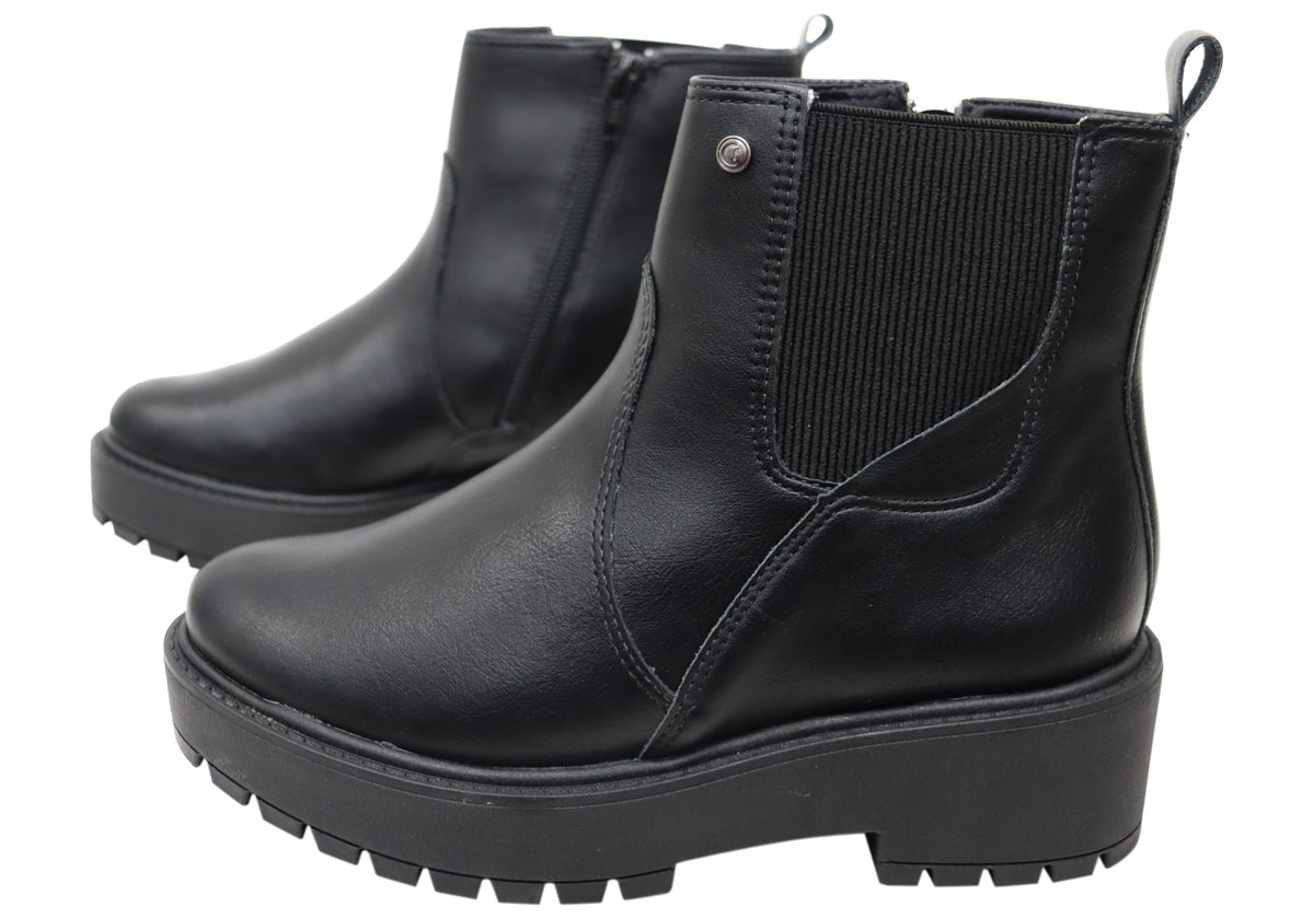 Abbie Womens Brazilian Comfortable Ankle Boots