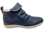 Glee Womens Comfortable Supportive Leather Ankle Boots