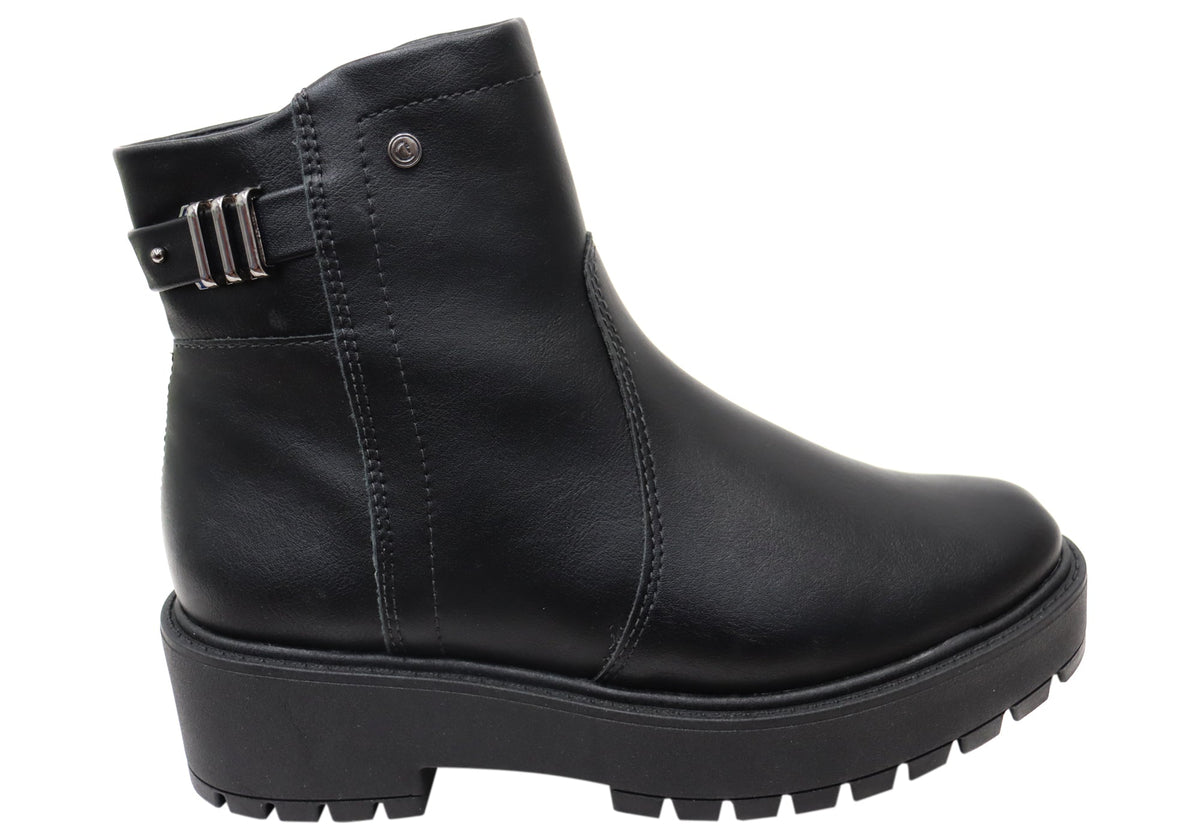 Brooke Womens Brazilian Comfortable Ankle Boots
