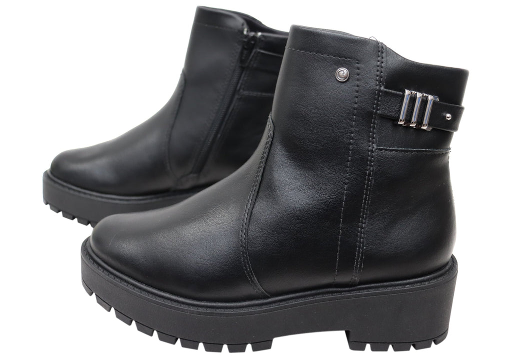 Brooke Womens Brazilian Comfortable Ankle Boots