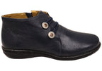Willow Womens Comfortable Brazilian Leather Ankle Boots