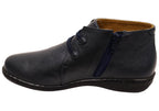Willow Womens Comfortable Brazilian Leather Ankle Boots