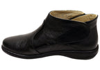 Tilly Womens Comfortable Brazilian Leather Ankle Boots