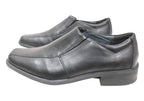 Hugh Mens Comfortable Leather Slip On Dress Shoes