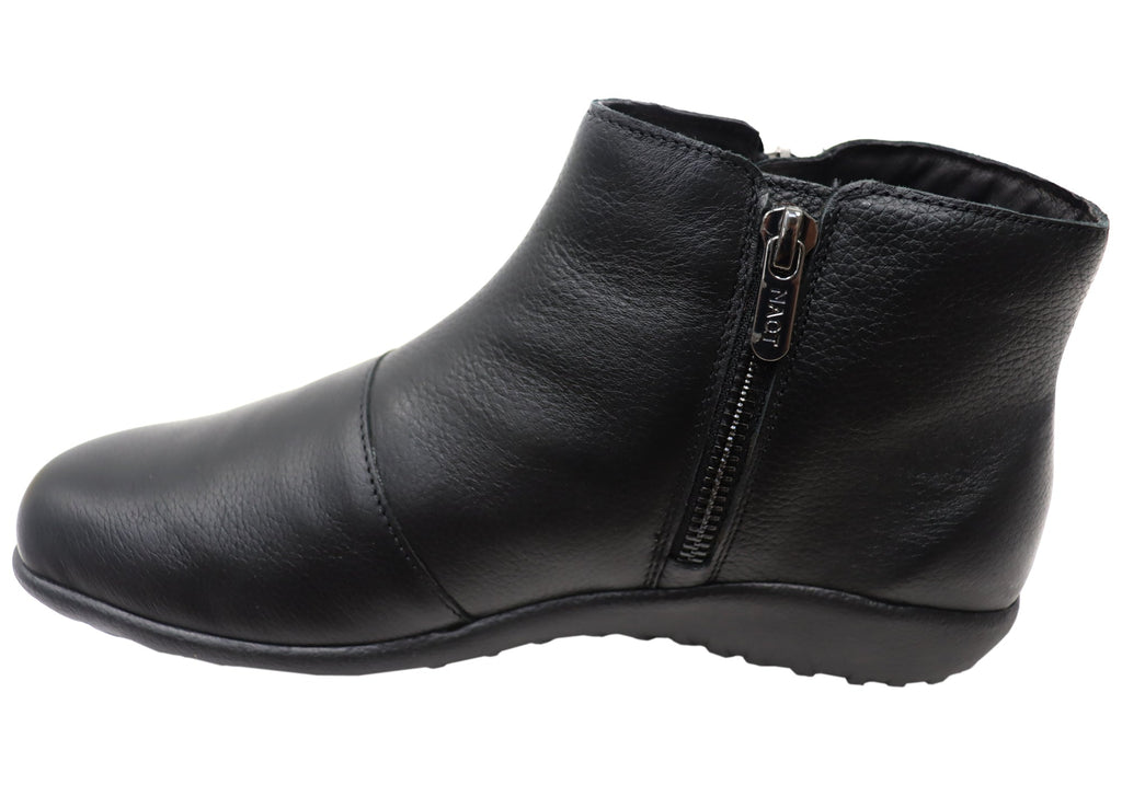Wanaka Womens Leather Comfortable Ankle Boots