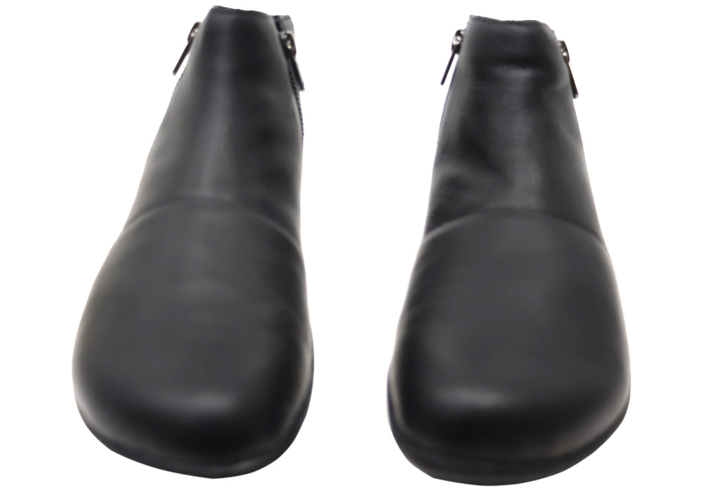 Wanaka Womens Leather Comfortable Ankle Boots