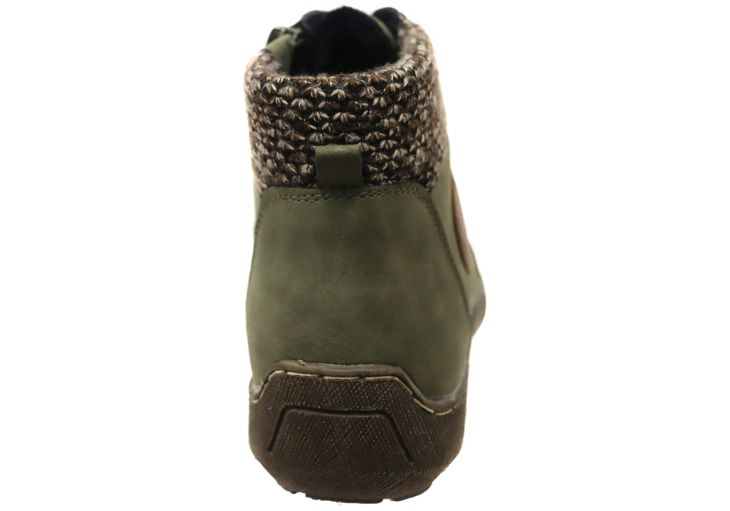 Aegen Womens Comfortable Ankle Boots