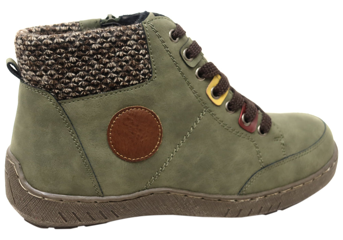 Aegen Womens Comfortable Ankle Boots