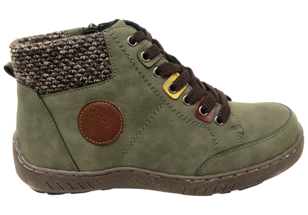 Aegen Womens Comfortable Ankle Boots