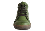 EG1570 Womens Flat Leather European Ankle Boots
