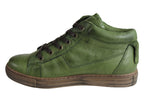 EG1570 Womens Flat Leather European Ankle Boots