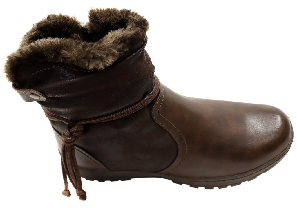Gemma Womens Comfortable Ankle Boots