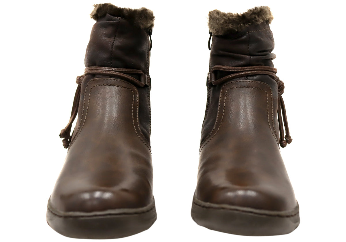 Gemma Womens Comfortable Ankle Boots