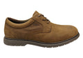 Monaco Brumby Mens Comfortable Leather Lace Up Shoes