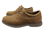 Monaco Brumby Mens Comfortable Leather Lace Up Shoes
