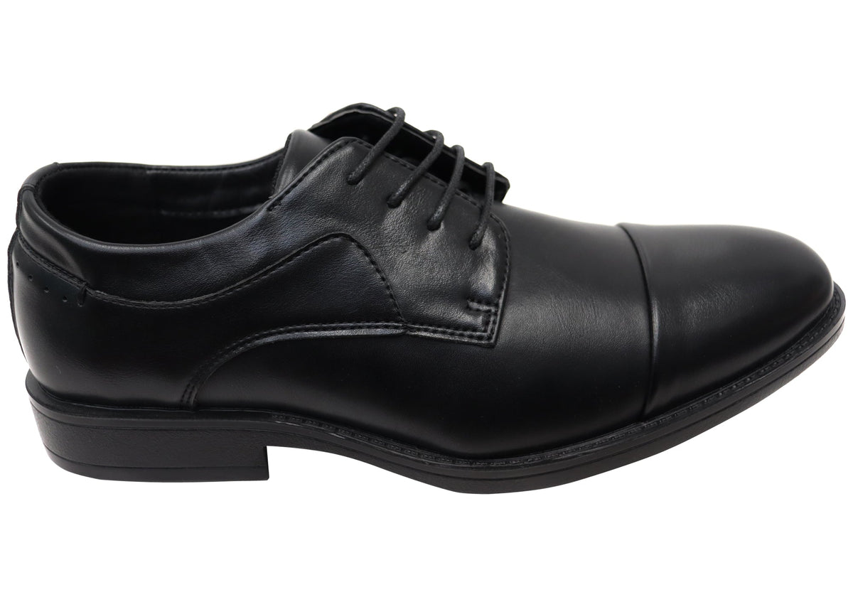 Haines Mens Comfortable Lace Up Dress Shoes