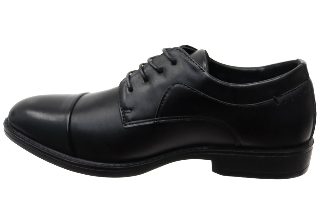 Haines Mens Comfortable Lace Up Dress Shoes