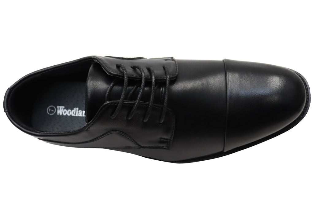Haines Mens Comfortable Lace Up Dress Shoes
