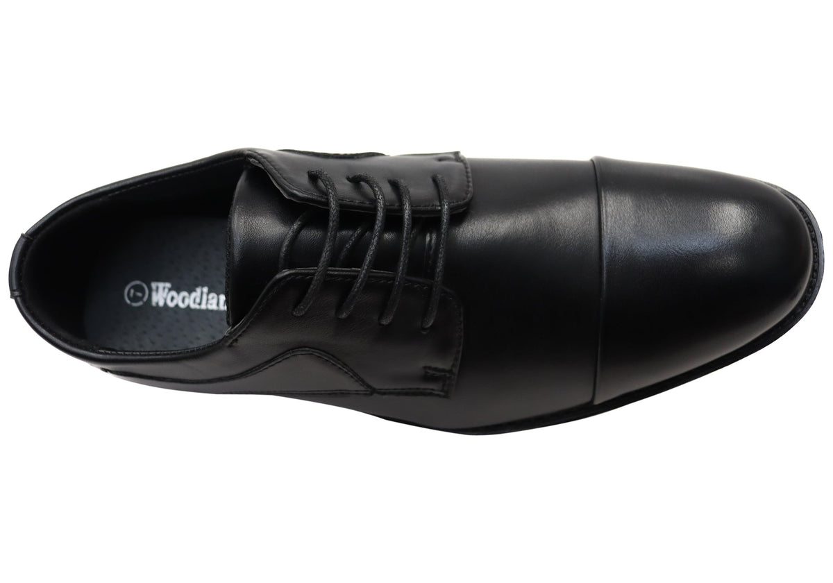 Haines Mens Comfortable Lace Up Dress Shoes