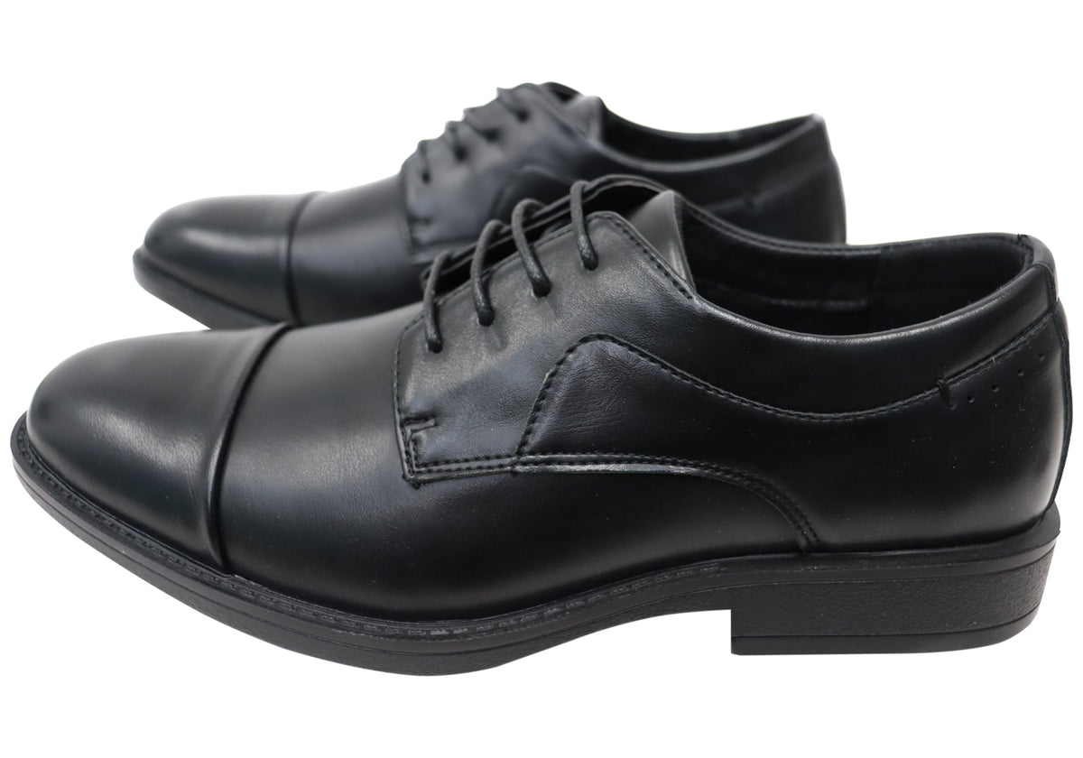 Haines Mens Comfortable Lace Up Dress Shoes