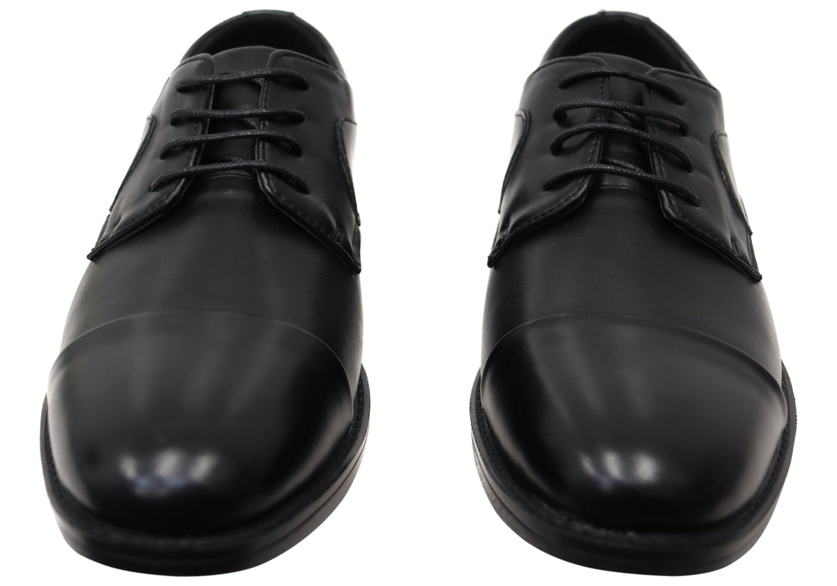 Haines Mens Comfortable Lace Up Dress Shoes