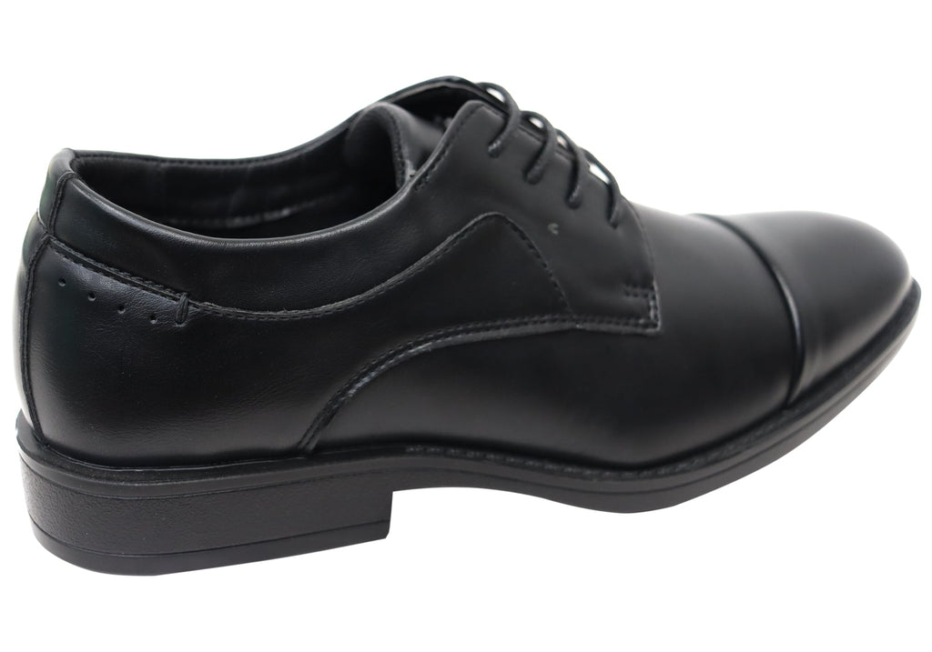 Haines Mens Comfortable Lace Up Dress Shoes