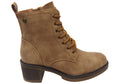 Sibernik Womens Comfortable Lace Up Ankle Boots
