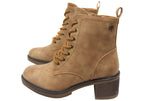 Sibernik Womens Comfortable Lace Up Ankle Boots