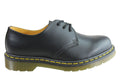1461 Classic Black Smooth Lace Up Comfortable Unisex Shoes