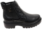 Glayde Womens Brazilian Leather Platform Ankle Boots