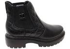 Glayde Womens Brazilian Leather Platform Ankle Boots