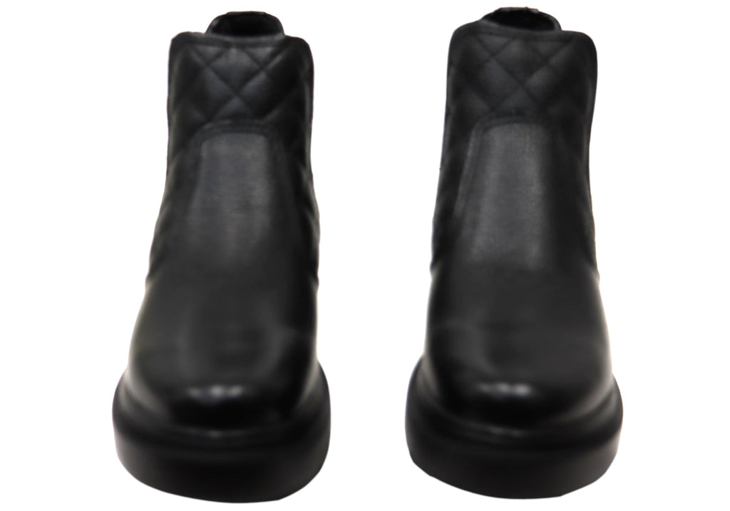 Glayde Womens Brazilian Leather Platform Ankle Boots