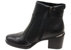 Mercury Womens Comfortable Brazilian Leather Ankle Boots