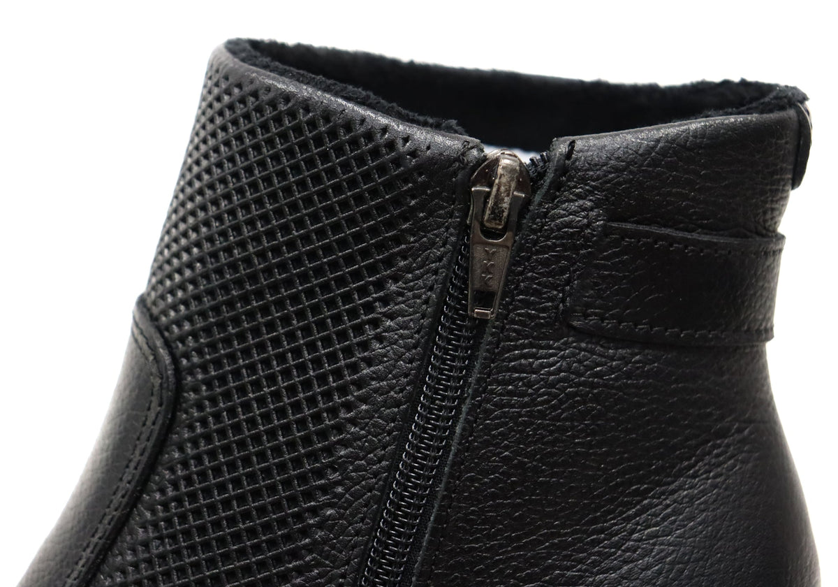 Mercury Womens Comfortable Brazilian Leather Ankle Boots