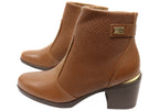 Mercury Womens Comfortable Brazilian Leather Ankle Boots